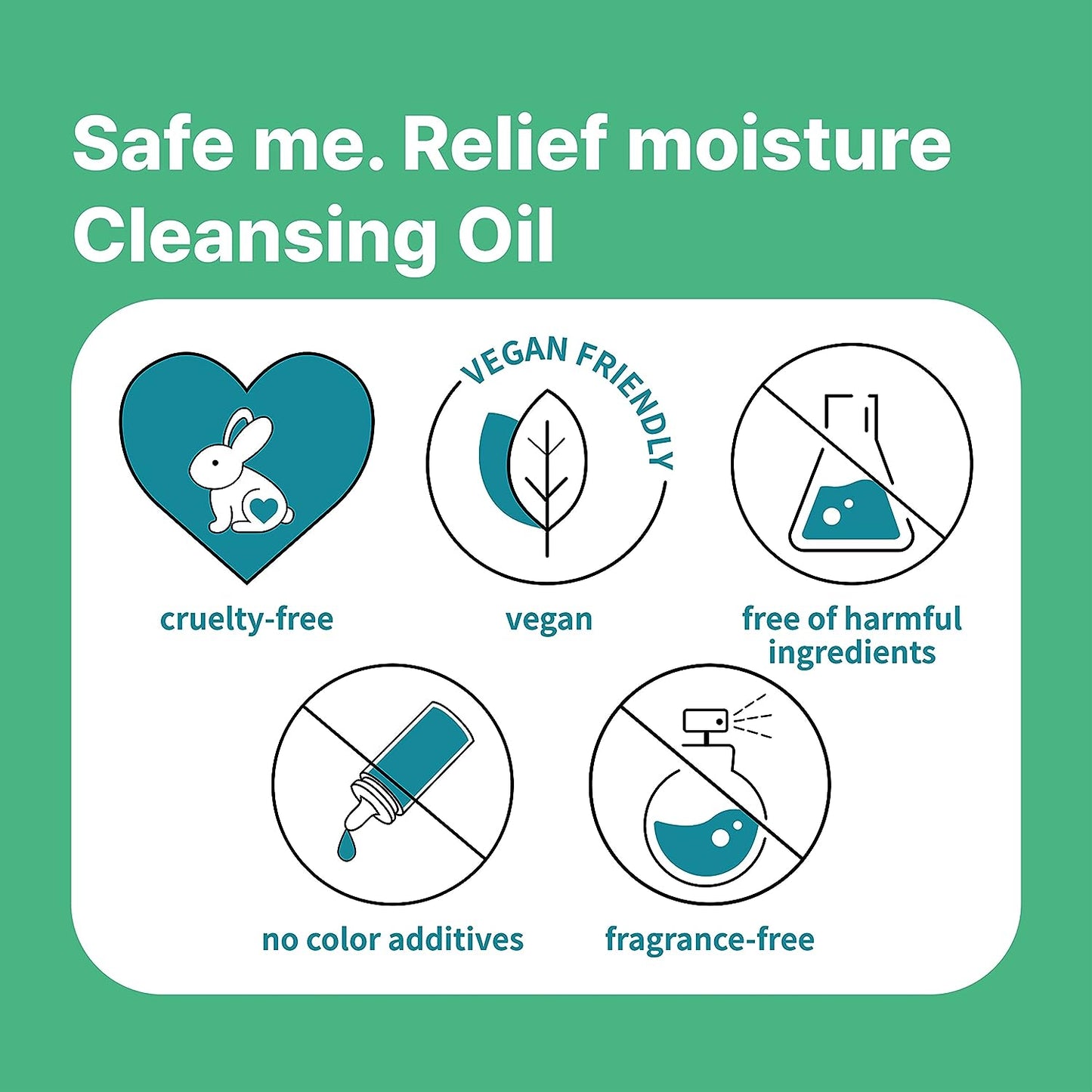 Safe Me. Relief Moisture Cleansing Oil — 210ml
