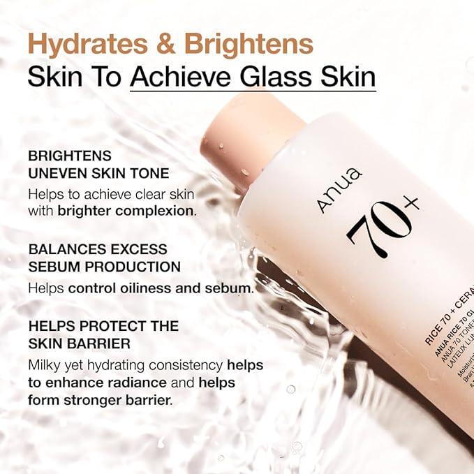 Rice 70 Glow Milky Toner — 250ml