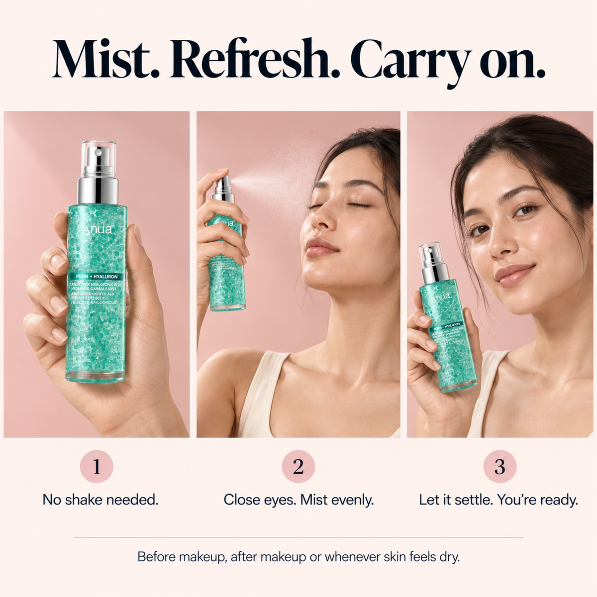 PDRN Hydrating Capsule Mist for Dewy Skin — 100ml
